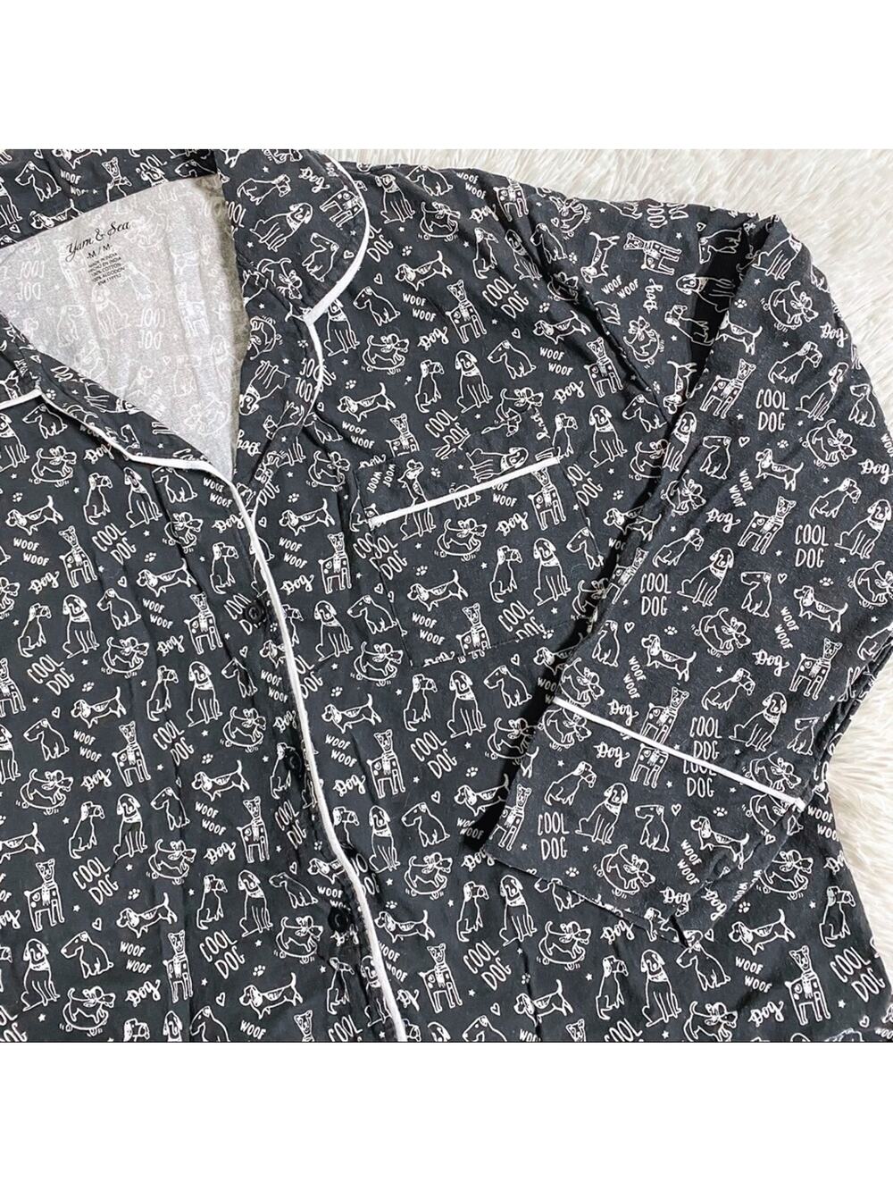YARN & SEA • Dog Mom Pajama Sleep Shirt Nightgown